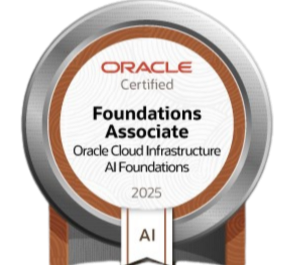 Oracle badge